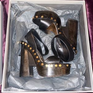 Tom Ford Platform Studded Sandals